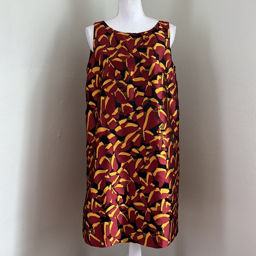 Paule Ka Paris Sleeveless Jacquard Dress